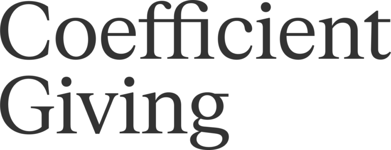 Coefficient Giving logo